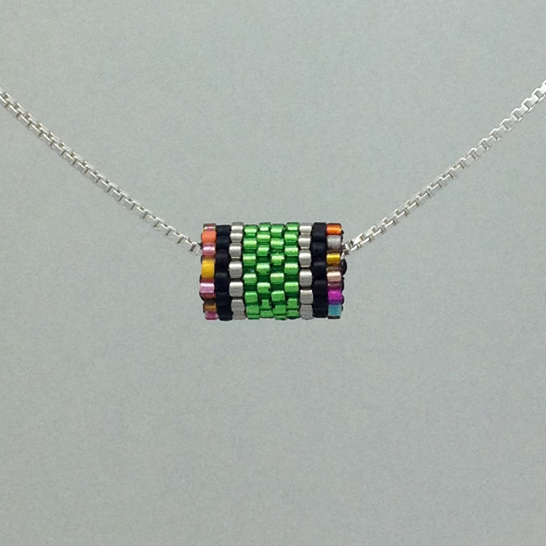 Confetti, Green Bead